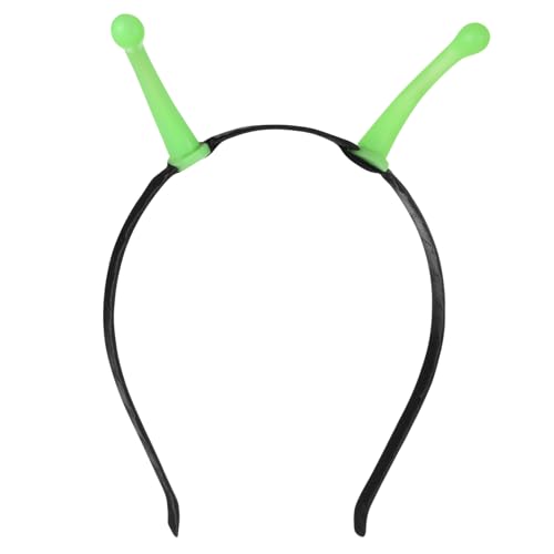 NOLITOY Leuchtendes Alien-haarband Einzigartiger Kopfschmuck Für Halloween Karneval Und Kostümpartys Für Alien-cosplay Und Themenfeiern Spaßiges Accessoire Für Damen Und Herren von NOLITOY