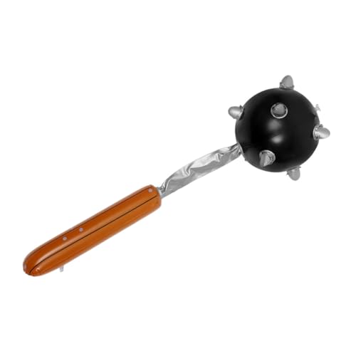NOLITOY Aufblasbarer PVC Hammer DIY Party Deko für Halloween Schwarz Leicht Robust als und Partyzubehör für Jungen und Mädchen von NOLITOY