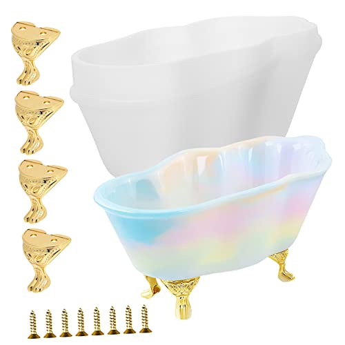 NOLITOY Badewanne Silikonform Epoxid-badewannenform Epoxy-gießhandwerk Badeform Gießen Klein Herstellung Epoxidformen Kreativ Silikon Kuchenform Epoxid-gießzubehör Behälterformen Kieselgel NOLITOY Badewanne Silikonform Epoxid-badewannenform Epoxy-gießhandwerk Badeform Gießen Klein Herstellung Epoxidformen Kreativ Silikon Kuchenform Epoxid-gießzubehör Behälterformen Kieselgel von NOLITOY