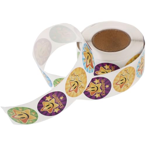 NOLITOY Belohnungsaufkleber Bunte Sticker mit Niedlichen Motiven für Schule und Lernen Selbstklebend zur Motivation und Dekoration von Geschenken und Bastelprojekten NOLITOY Belohnungsaufkleber Bunte Sticker mit Niedlichen Motiven für Schule und Lernen Selbstklebend zur Motivation und Dekoration von Geschenken und Bastelprojekten von NOLITOY