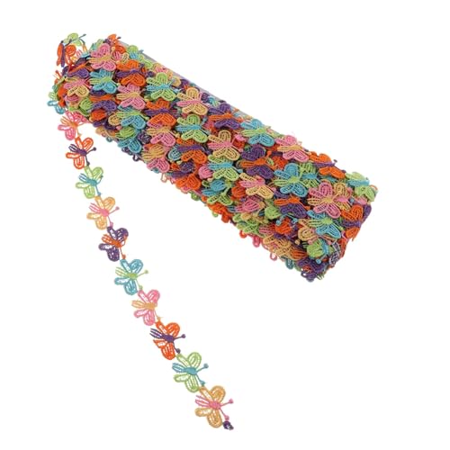 NOLITOY Besticktes Farbenfrohes Spitzenband mit Cartoon Yards DIY Band für Kinderkleidung Nähzubehör zum Verzieren von Kissen Hochzeitsdeko und Kostümen Vielseitiges Bastelband NOLITOY Besticktes Farbenfrohes Spitzenband mit Cartoon Yards DIY Band für Kinderkleidung Nähzubehör zum Verzieren von Kissen Hochzeitsdeko und Kostümen Vielseitiges Bastelband von NOLITOY