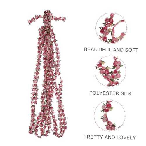 NOLITOY Besticktes Spitzenband mit Farbigen Blumen Polyester dekorband für DIY basteln Hochzeitsapplikationen Partydeko und Nähzubehör NOLITOY Besticktes Spitzenband mit Farbigen Blumen Polyester dekorband für DIY basteln Hochzeitsapplikationen Partydeko und Nähzubehör von NOLITOY