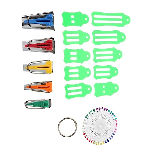 NOLITOY Bias Tape Maker für Stoffstreifen in Verschiedenen Langlebiges DIY Nähzubehör für Quilten Lederarbeiten und Patchwork Vielseitiges Faltwerkzeug für Näher und Handarbeitsfans NOLITOY Bias Tape Maker für Stoffstreifen in Verschiedenen Langlebiges DIY Nähzubehör für Quilten Lederarbeiten und Patchwork Vielseitiges Faltwerkzeug für Näher und Handarbeitsfans von NOLITOY