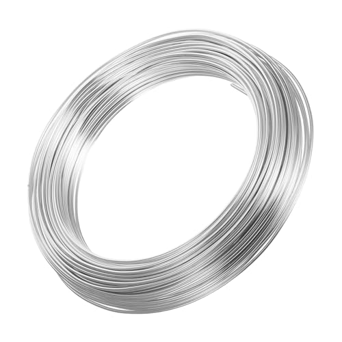 NOLITOY Biegsamer Aluminiumdraht Flexibles Metallband für Schmuckherstellung Puppenbau Bonsai Training Kranzgestaltung und Diy Bastelprojekte NOLITOY Biegsamer Aluminiumdraht Flexibles Metallband für Schmuckherstellung Puppenbau Bonsai Training Kranzgestaltung und Diy Bastelprojekte von NOLITOY