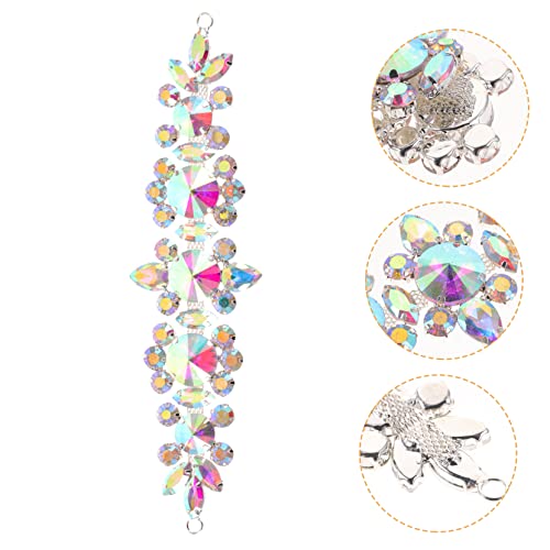 NOLITOY Bridal Rhinestone Applique Hochzeit Gürtel Strass Dekoration für Brautkleid Schuhe Tasche DIY Kleid Patch Zubehör NOLITOY Bridal Rhinestone Applique Hochzeit Gürtel Strass Dekoration für Brautkleid Schuhe Tasche DIY Kleid Patch Zubehör von NOLITOY