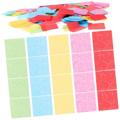 NOLITOY Bunte Seidenpapier Mosaikquadrate für DIY Projekte Farbige Bastelpapiere für Scrapbooking Dekoration und Festanlässe für Basteln und Füllmaterial NOLITOY Bunte Seidenpapier Mosaikquadrate für DIY Projekte Farbige Bastelpapiere für Scrapbooking Dekoration und Festanlässe für Basteln und Füllmaterial von NOLITOY