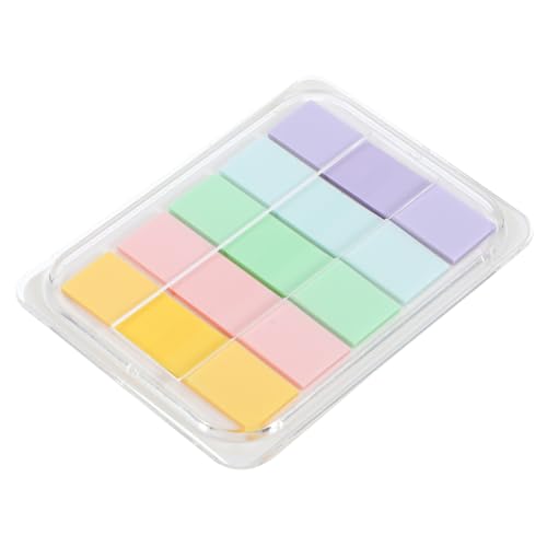 NOLITOY Bunte Selbstklebende Haftnotizen Tabs Portable Page Marker Beschreibbare Index streifen Wiederverwendbare Seitenmarkierungen für Büro Schule Studium NOLITOY Bunte Selbstklebende Haftnotizen Tabs Portable Page Marker Beschreibbare Index streifen Wiederverwendbare Seitenmarkierungen für Büro Schule Studium von NOLITOY