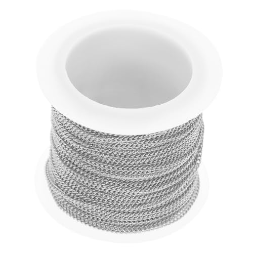 NOLITOY DIY Kupferkette für Schmuckherstellung Langlebige Glatte Halsketten und Armbandkette Vielseitiges Zubehör für Kreative Schmuck DIY Projekte NOLITOY DIY Kupferkette für Schmuckherstellung Langlebige Glatte Halsketten und Armbandkette Vielseitiges Zubehör für Kreative Schmuck DIY Projekte von NOLITOY