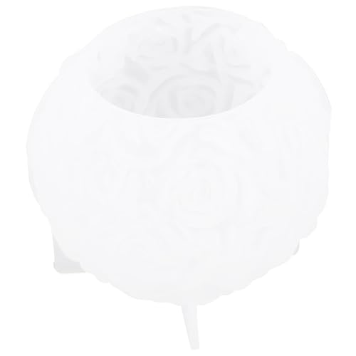 NOLITOY DIY Silikon Kerzenform für Duftkerzen Rosenblüten Design Flexible Gießform für Handwerk und Dekoration Geruchloses Material Einfach zu Reinigen NOLITOY DIY Silikon Kerzenform für Duftkerzen Rosenblüten Design Flexible Gießform für Handwerk und Dekoration Geruchloses Material Einfach zu Reinigen von NOLITOY