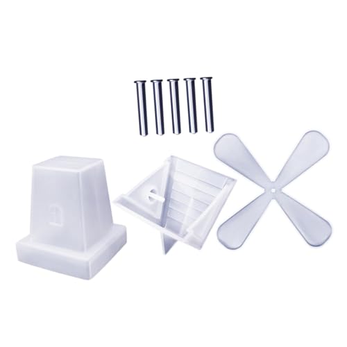 NOLITOY DIY Silikonform Windmühle Rotierend Flexible Wiederverwendbare Bastelform für Epoxidharz Kinderfreundlich mit Zubehörteilen für DIY Dekoration und Geschenkideen NOLITOY DIY Silikonform Windmühle Rotierend Flexible Wiederverwendbare Bastelform für Epoxidharz Kinderfreundlich mit Zubehörteilen für DIY Dekoration und Geschenkideen von NOLITOY