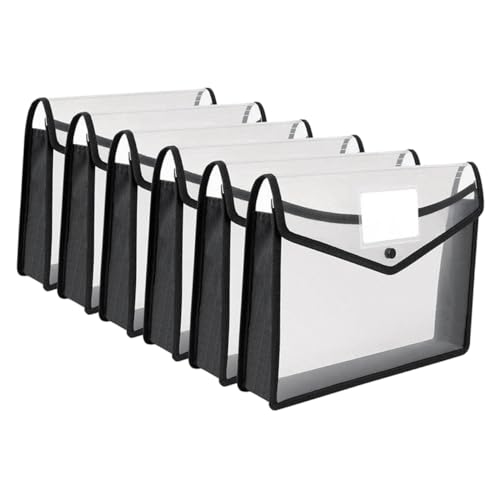 NOLITOY Dokumentenmappe Transparent Große Kapazität Wasserdichte Kunststoff Aktenordner Erweiterbare Datei Mappe für Schule Büro Aufbewahrung und Organisation NOLITOY Dokumentenmappe Transparent Große Kapazität Wasserdichte Kunststoff Aktenordner Erweiterbare Datei Mappe für Schule Büro Aufbewahrung und Organisation von NOLITOY