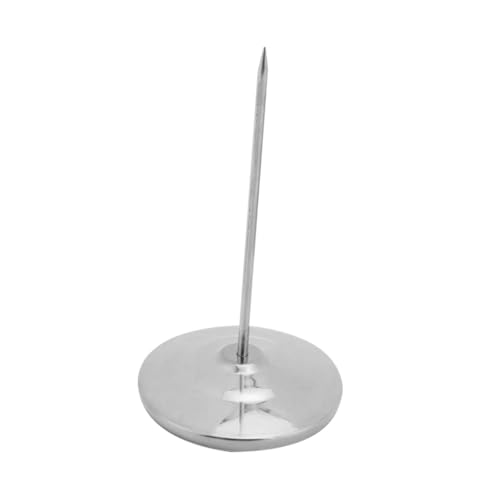 NOLITOY Edelstahl Bonhalter mit Rutsch Basis Hoher Zettelspießer für Restaurant Quittungen Memohalter für Büro Bar NOLITOY Edelstahl Bonhalter mit Rutsch Basis Hoher Zettelspießer für Restaurant Quittungen Memohalter für Büro Bar von NOLITOY