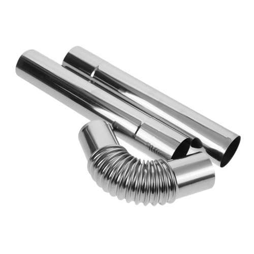 NOLITOY Edelstahl Kamin Rohr Hochtemperaturbeständig Einfach Montage Kompakt Rauchabzug Erweiterung Für Gas wassererhitzer Sicherer Abgasrohranschluss NOLITOY Edelstahl Kamin Rohr Hochtemperaturbeständig Einfach Montage Kompakt Rauchabzug Erweiterung Für Gas wassererhitzer Sicherer Abgasrohranschluss von NOLITOY