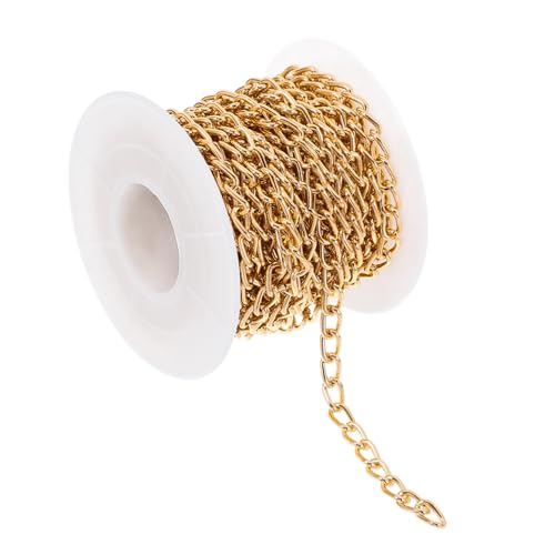 NOLITOY Feine Aluminium curb kette Yards Goldfarben Für DIY Schmuckherstellung Halsketten Verlängerung Armbänder Zubehör Komfortabel Langlebig Einfach zu Verarbeiten NOLITOY Feine Aluminium curb kette Yards Goldfarben Für DIY Schmuckherstellung Halsketten Verlängerung Armbänder Zubehör Komfortabel Langlebig Einfach zu Verarbeiten von NOLITOY