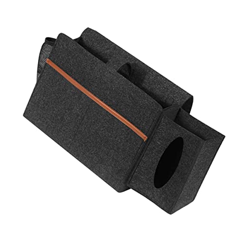 NOLITOY Felt Aufbewahrungstasche für Bett und Sofa Faltbare Organizer Tasche für Studentenwohnheim Praktische Hängetasche für Handy Brille und Dunkelgrau NOLITOY Felt Aufbewahrungstasche für Bett und Sofa Faltbare Organizer Tasche für Studentenwohnheim Praktische Hängetasche für Handy Brille und Dunkelgrau von NOLITOY