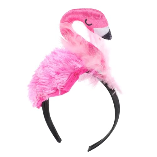 NOLITOY Flamingo Haarreif Kopfschmuck Karneval Kostüm Party Hawaii Mottoparty Kreatives Accessoire für Karneval Geburtstag Cosplay und Performance NOLITOY Flamingo Haarreif Kopfschmuck Karneval Kostüm Party Hawaii Mottoparty Kreatives Accessoire für Karneval Geburtstag Cosplay und Performance von NOLITOY