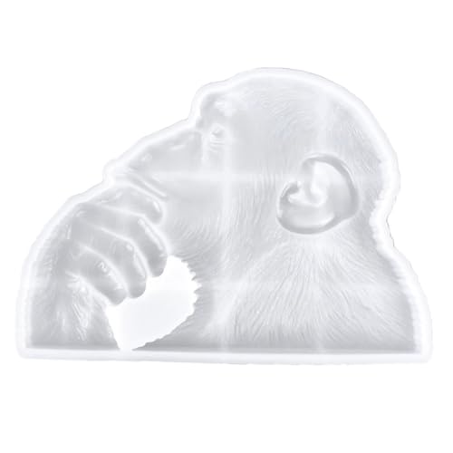 NOLITOY Flexible und Langlebige Gorilla Silikonform für DIY Handwerk Rutschfest Einfach zu Entformen Geeignet für Epoxidharz Gießformen zur Herstellung von Dekofiguren und Geschenkideen NOLITOY Flexible und Langlebige Gorilla Silikonform für DIY Handwerk Rutschfest Einfach zu Entformen Geeignet für Epoxidharz Gießformen zur Herstellung von Dekofiguren und Geschenkideen von NOLITOY