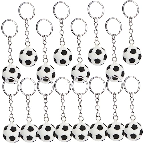 NOLITOY Fußball Schlüsselanhänger Bunte Schlüsselbeutel Für Rucksackdekoration Kleine Schlüsselringe Für Fußballfans Und Spieler Als Partygeschenk NOLITOY Fußball Schlüsselanhänger Bunte Schlüsselbeutel Für Rucksackdekoration Kleine Schlüsselringe Für Fußballfans Und Spieler Als Partygeschenk von NOLITOY
