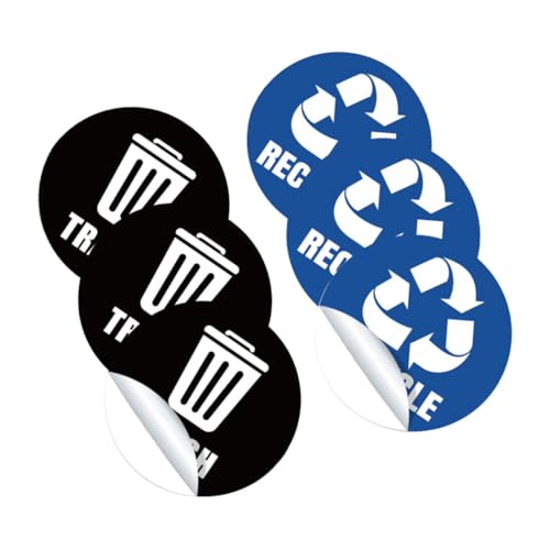 NOLITOY Garbage Sorting Sticker Teilig Selbstklebend Umweltfreundlich Wiederverwendbar Für Mülltrennung Zuhause Büro Orte NOLITOY Garbage Sorting Sticker Teilig Selbstklebend Umweltfreundlich Wiederverwendbar Für Mülltrennung Zuhause Büro Orte von NOLITOY