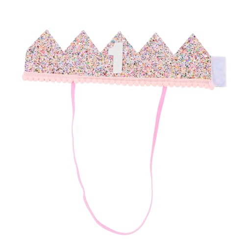 NOLITOY Geburtstags Krone Stirnband Candy Farben Niedlicher Neugeborenen Partyhut Weiches Kopfschmuck Accessoire für Jungen und Mädchen Verarbeitet für Unvergessliche Feiern NOLITOY Geburtstags Krone Stirnband Candy Farben Niedlicher Neugeborenen Partyhut Weiches Kopfschmuck Accessoire für Jungen und Mädchen Verarbeitet für Unvergessliche Feiern von NOLITOY