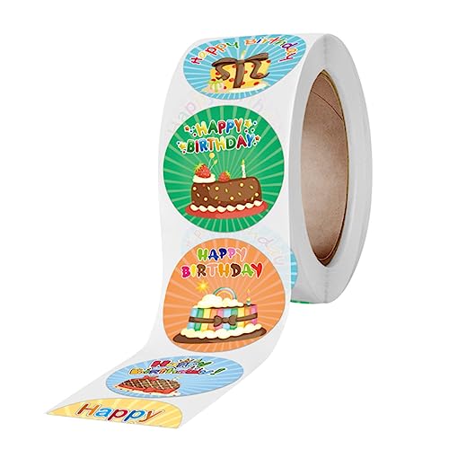 NOLITOY Geschenkaufkleber Selbstklebend Geburtstagsaufkleber Kinderparty Etiketten für Geschenktüten und Verpackungen Kreative Kindergeburtstag Sticker für Flaschen und Notizbücher NOLITOY Geschenkaufkleber Selbstklebend Geburtstagsaufkleber Kinderparty Etiketten für Geschenktüten und Verpackungen Kreative Kindergeburtstag Sticker für Flaschen und Notizbücher von NOLITOY