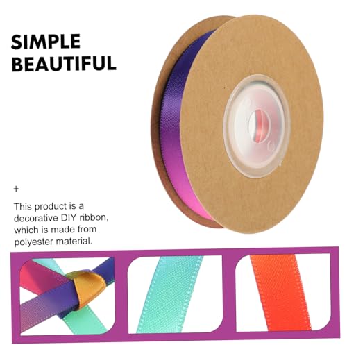 NOLITOY Gradient Regenbogenband Breit Farbverlaufendes DIY Geschenkband aus Polyester Doppelseitig Bedrucktes Verpackungsband für Kreative Geschenkdekoration und Bastelzwecke NOLITOY Gradient Regenbogenband Breit Farbverlaufendes DIY Geschenkband aus Polyester Doppelseitig Bedrucktes Verpackungsband für Kreative Geschenkdekoration und Bastelzwecke von NOLITOY