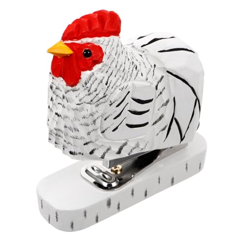 NOLITOY Hahn Hefter Heftgerät Für Papierbücher Tier Hefter Huhn Kleiner Hefter Und Schreibwaren Niedlicher Cartoon Hefter Fürs Büro Dekorativer Hefter Lustiger Hefter Schreibtisch NOLITOY Hahn Hefter Heftgerät Für Papierbücher Tier Hefter Huhn Kleiner Hefter Und Schreibwaren Niedlicher Cartoon Hefter Fürs Büro Dekorativer Hefter Lustiger Hefter Schreibtisch von NOLITOY