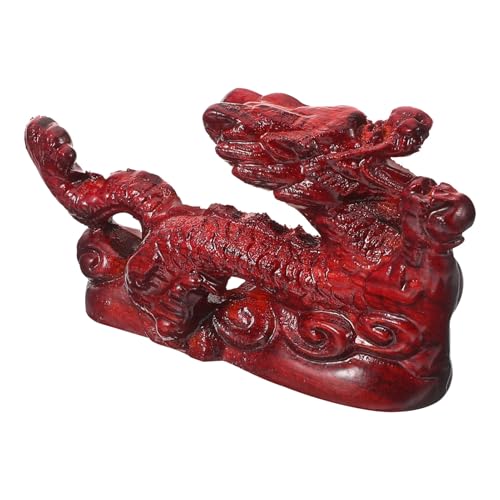 NOLITOY Holz Drachenskulptur Chinesische Tischdekoration Vintage Holzfigur Drachen Desktop Deko Wohnzimmer Feng Shui Geschenk für Reichtum und Glück NOLITOY Holz Drachenskulptur Chinesische Tischdekoration Vintage Holzfigur Drachen Desktop Deko Wohnzimmer Feng Shui Geschenk für Reichtum und Glück von NOLITOY
