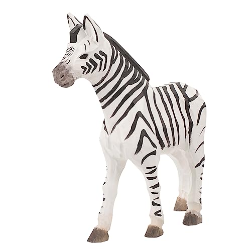 NOLITOY Holzfigur Zebra Handgeschnitzt Glatte Oberfläche Dekoratives Holzornament Tierdekoration für Büro und Zuhause Vielseitig Kombinierbar mit Rustikalem und Bauernhaus Stil NOLITOY Holzfigur Zebra Handgeschnitzt Glatte Oberfläche Dekoratives Holzornament Tierdekoration für Büro und Zuhause Vielseitig Kombinierbar mit Rustikalem und Bauernhaus Stil von NOLITOY