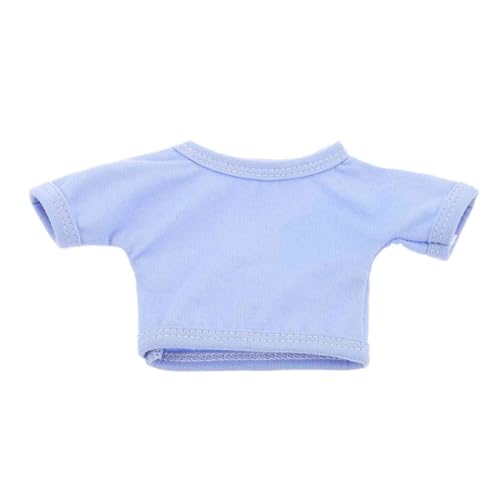 NOLITOY Kleidung für Kuscheltiere T Shirt Kurzarm Weiß Schlicht Zartes Design Austauschbar Passend für Stoffbären Puppen Dekoratives Outfit Vielseitig für Spiel und Sammler NOLITOY Kleidung für Kuscheltiere T Shirt Kurzarm Weiß Schlicht Zartes Design Austauschbar Passend für Stoffbären Puppen Dekoratives Outfit Vielseitig für Spiel und Sammler von NOLITOY