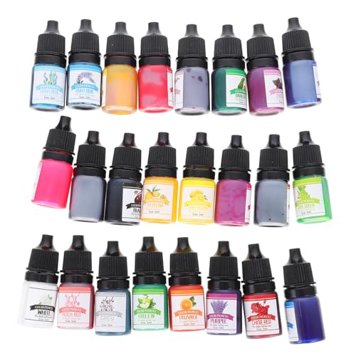 NOLITOY Konzentrierte Epoxidharz Pigmentfarbe für DIY Schmuckherstellung Farben Flasche Stabile Mischbare Farbpigmente für Resin Kunsthandwerk Karten Malerei und Scrapbooking von NOLITOY