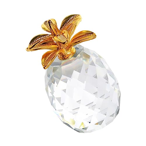 NOLITOY Kristall Ananas Statue Moderne Tischdekoration Mit Goldenem Für Wohnzimmer Schlafzimmer Und Festliche Anlässe Kreative Deko Für Besondere Momente NOLITOY Kristall Ananas Statue Moderne Tischdekoration Mit Goldenem Für Wohnzimmer Schlafzimmer Und Festliche Anlässe Kreative Deko Für Besondere Momente von NOLITOY