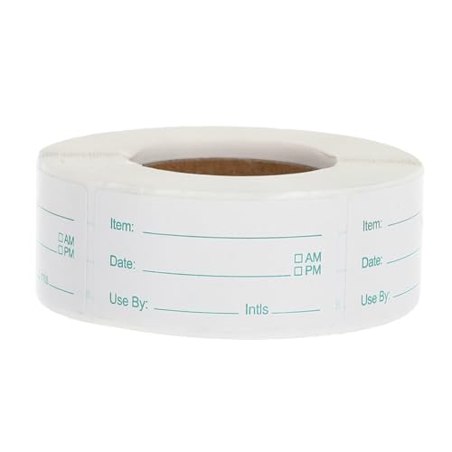 NOLITOY Lebensmittelechte Selbstklebende Vorratsdosen etiketten aus Wasserabweisend für Glas Kunststoffbehälter Küchen Gefrieretiketten zur Sicheren Lebensmittelbeschriftung NOLITOY Lebensmittelechte Selbstklebende Vorratsdosen etiketten aus Wasserabweisend für Glas Kunststoffbehälter Küchen Gefrieretiketten zur Sicheren Lebensmittelbeschriftung von NOLITOY