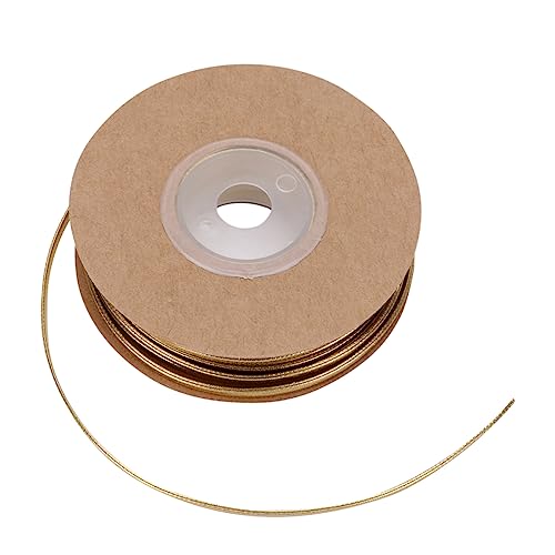 NOLITOY Lederschnur Goldfarbene Kordel für DIY Armband und Halskettenherstellung Langlebiges Material für Schmuckprojekte und Bastelarbeiten für Partys und Besondere Anlässe NOLITOY Lederschnur Goldfarbene Kordel für DIY Armband und Halskettenherstellung Langlebiges Material für Schmuckprojekte und Bastelarbeiten für Partys und Besondere Anlässe von NOLITOY