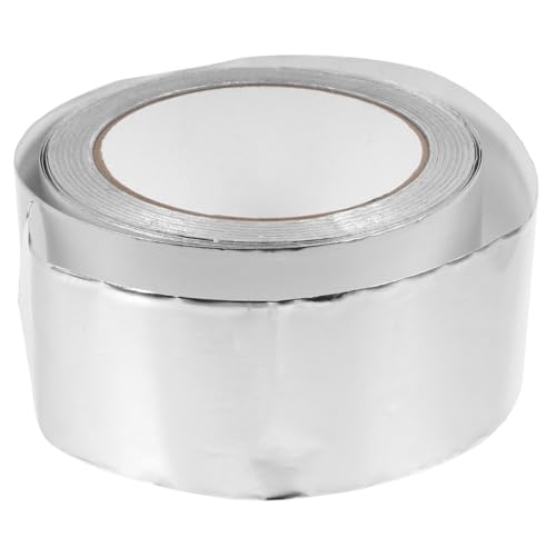 NOLITOY Leitfähiges Aluminiumfolie Klebeband Hitzebeständig Selbstklebend Breit Metallklebeband für Lüftungskanäle und Dichtungen Wärmeisolierend Langlebig NOLITOY Leitfähiges Aluminiumfolie Klebeband Hitzebeständig Selbstklebend Breit Metallklebeband für Lüftungskanäle und Dichtungen Wärmeisolierend Langlebig von NOLITOY