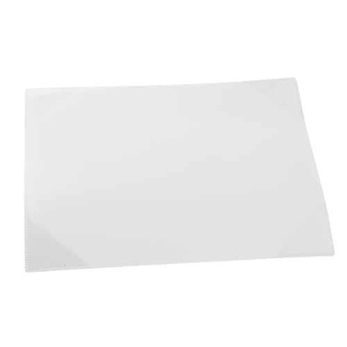 NOLITOY Lernzubehör Magnetischer Organizer Dokumentinhaber Datei Tasche Binderordner ordner durchsichtig Transparente Dokumentenmappe Bürobedarf Dokumentordner Dokumentenschutz PVC Weiß von NOLITOY