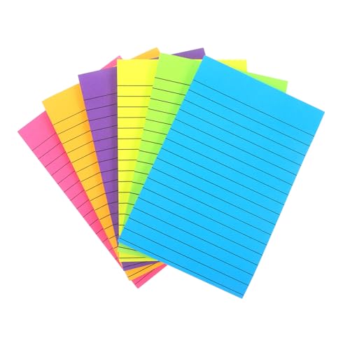 NOLITOY Linierte Selbstklebende Notizzettel für Büro Zuhause To Do Listen Tragbare Memo Pads Praktische Haftnotizen für Notizen und Erinnerungen NOLITOY Linierte Selbstklebende Notizzettel für Büro Zuhause To Do Listen Tragbare Memo Pads Praktische Haftnotizen für Notizen und Erinnerungen von NOLITOY