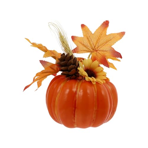 NOLITOY Lustige Halloween Deko Kürbis Party Prop Tischornament mit Realistischem Design für Garten und Dekoration NOLITOY Lustige Halloween Deko Kürbis Party Prop Tischornament mit Realistischem Design für Garten und Dekoration von NOLITOY