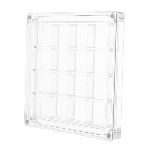 NOLITOY Magnetische Muschelvitrine: Transparenter Muschelsammlungs-Organizer Acryl Mit 16 Fächern – Mini-aufbewahrungsbox Für Urlaubssouvenirs Und Küstendekor NOLITOY Magnetische Muschelvitrine: Transparenter Muschelsammlungs-Organizer Acryl Mit 16 Fächern – Mini-aufbewahrungsbox Für Urlaubssouvenirs Und Küstendekor von NOLITOY