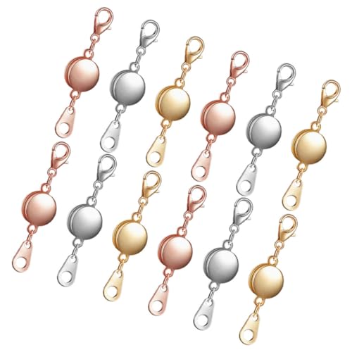 NOLITOY Magnetverschluss Schmuckverbinder für Halsketten und Armbänder Glänzend Klassisch Teiliges DIY Geeignet für Schmuckherstellung und Persönliche Geschenke NOLITOY Magnetverschluss Schmuckverbinder für Halsketten und Armbänder Glänzend Klassisch Teiliges DIY Geeignet für Schmuckherstellung und Persönliche Geschenke von NOLITOY