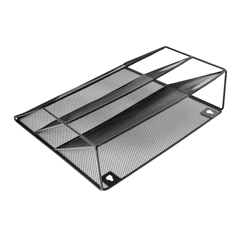 NOLITOY Mehrstöckiger Wandaktehalter aus Robustem Metall Platzsparender Büro Organizer für Dokumente und Zeitschriften Wandmontierter Mehrlagiger Datei und Magazinhalter für Schule Büro von NOLITOY