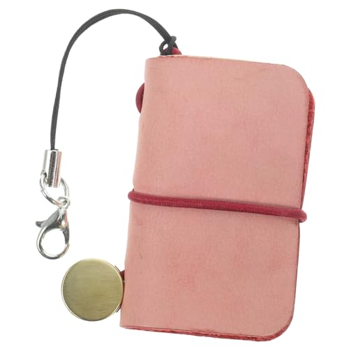 NOLITOY Mini Notizblock Handliches Notizbuch aus Matte Wachsleder in Weinrot Praktisch und Tragbar für Büroangestellte Schüler und Home office zum Schreiben Planen Geschenk NOLITOY Mini Notizblock Handliches Notizbuch aus Matte Wachsleder in Weinrot Praktisch und Tragbar für Büroangestellte Schüler und Home office zum Schreiben Planen Geschenk von NOLITOY