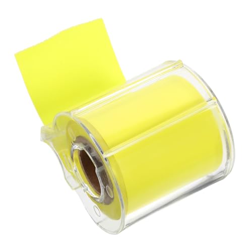 NOLITOY Multi Funktionale Selbstklebende Notizrolle Praktische Erinnerungsnotizen für Büro und Zuhause Selbsthaftende Memo Sticker für Kreative Anwendungen und Organisation von NOLITOY