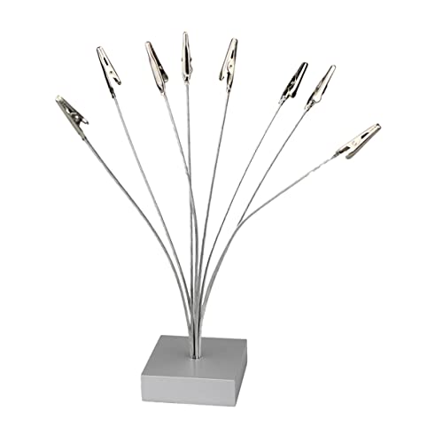 NOLITOY Multi Head Memo Clips aus Metall Silberne Tischkartenhalter für Notizen Fotos und Visitenkarten Vielseitige Büro und Wohnaccessoires für Stilvolle Organisation und Dekoration NOLITOY Multi Head Memo Clips aus Metall Silberne Tischkartenhalter für Notizen Fotos und Visitenkarten Vielseitige Büro und Wohnaccessoires für Stilvolle Organisation und Dekoration von NOLITOY