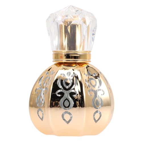 NOLITOY Nachfüllbare Parfümzerstäuber Glasflasche Reisespray Flakon Wiederverwendbar Transparent Goldmuster Zufälliges Design für Duftöl Alkohol von NOLITOY