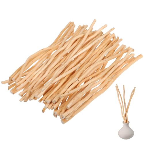 NOLITOY Naturholzstäbe zum Basteln, Foto-Requisiten, Heimdekoration (29,9 cm), 50 Stück von NOLITOY