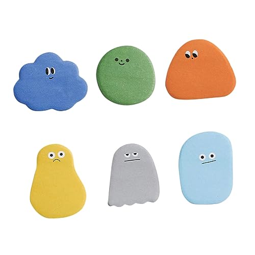 NOLITOY Niedliche Haftnotizen Aufkleber Memo Pads mit Fester Klebekraft Abreißbare Buchseitenmarker für Büro Schule und Zuhause pro Packung Vielseitig und Rückstandsfrei Verwendbar von NOLITOY