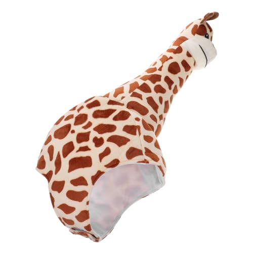 NOLITOY Niedlicher Giraffen Hut Kuschelige Tiermütze für Kostümpartys Geburtstagsfeiern und Fotoshootings Weiches Plüschmaterial Bequem und Leicht zu Farbige Giraffe Kopfbedeckung für NOLITOY Niedlicher Giraffen Hut Kuschelige Tiermütze für Kostümpartys Geburtstagsfeiern und Fotoshootings Weiches Plüschmaterial Bequem und Leicht zu Farbige Giraffe Kopfbedeckung für von NOLITOY