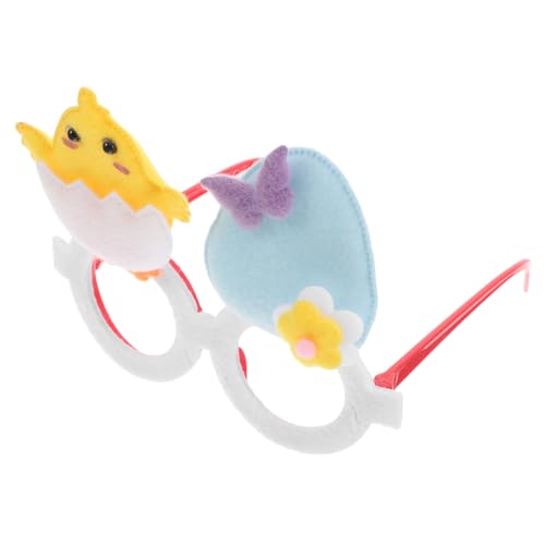 NOLITOY Ostergläser Hase Mit Brille Hase Gastgeschenke Osterhasen-gläser Party-sonnenbrille Für Erwachsene Osterbrillen Osterkinder Augenrahmen Lustige Brille Gefühlt NOLITOY Ostergläser Hase Mit Brille Hase Gastgeschenke Osterhasen-gläser Party-sonnenbrille Für Erwachsene Osterbrillen Osterkinder Augenrahmen Lustige Brille Gefühlt von NOLITOY