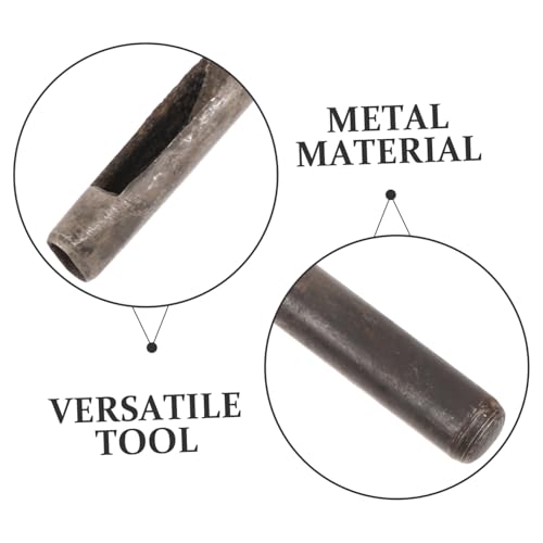 NOLITOY Ovaler DIY Leder Lochstanzer Metall Stanzwerkzeug Langlebig Präzise Ovalform für Lederhandwerk und Bastelarbeiten Geeignet von NOLITOY